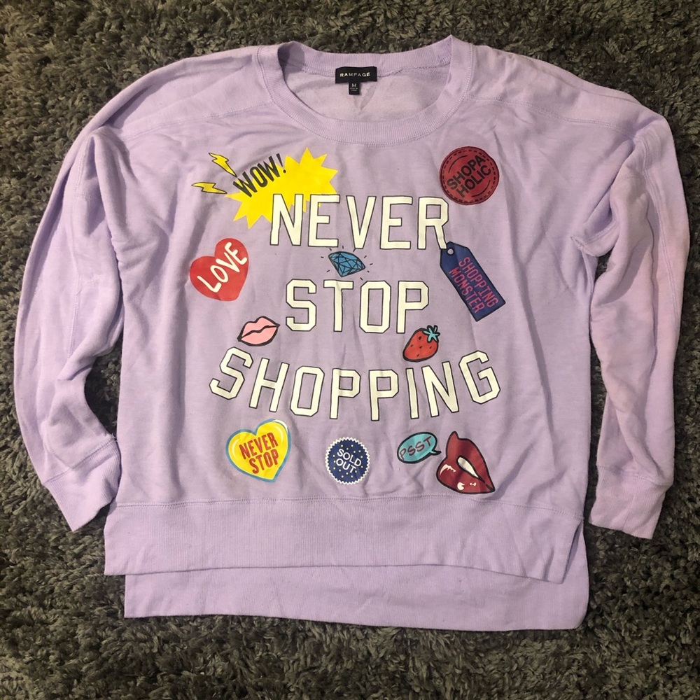 🌟Never Stop Shopping Sweater🌟